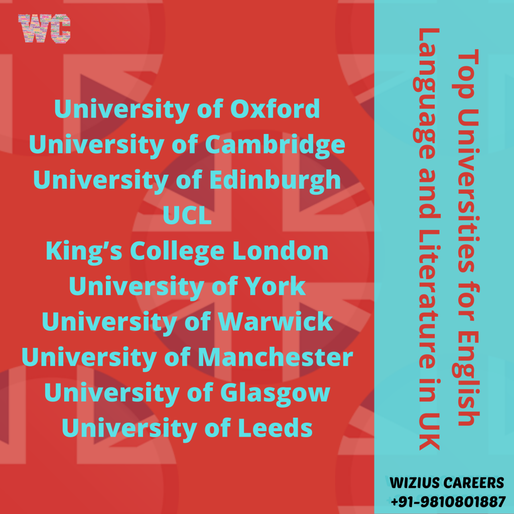 Top Universities for English Language and Literature in UK