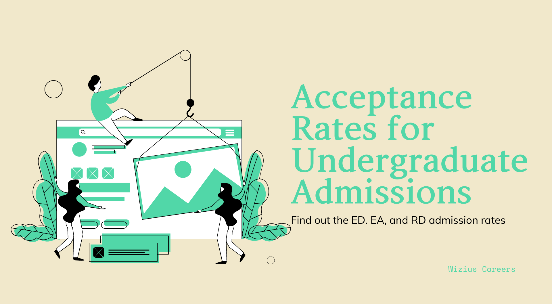 Top 100 US Universities – EA, ED, and RD Acceptance Rates