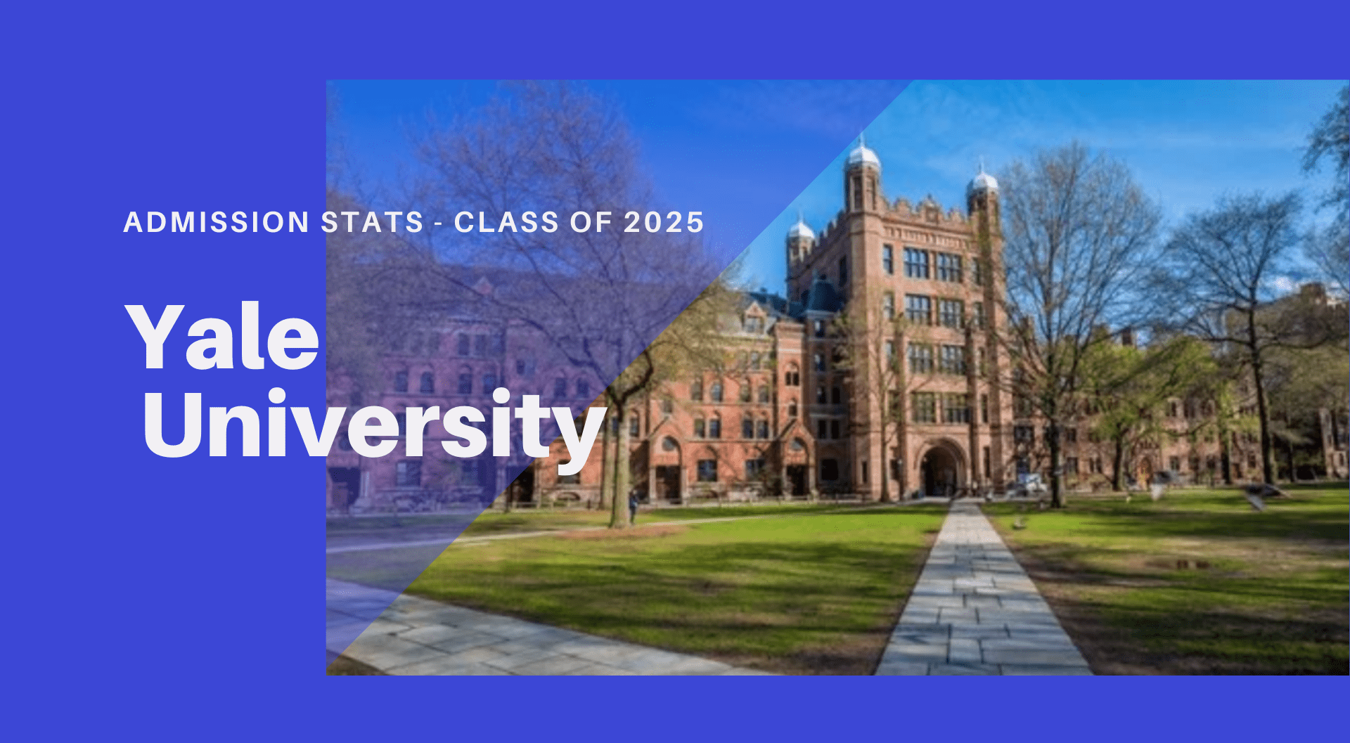 Yale University – Admissions Rates & Stats – Class of 2025